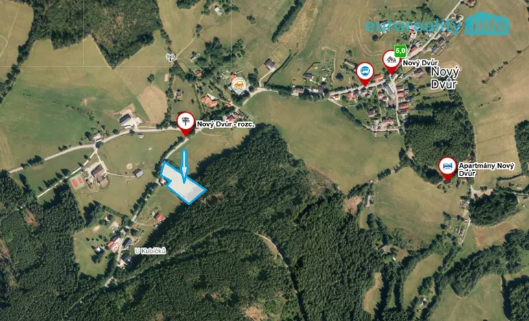 Prodej louky, Zdíkov - Masákova Lhota, 5869 m2