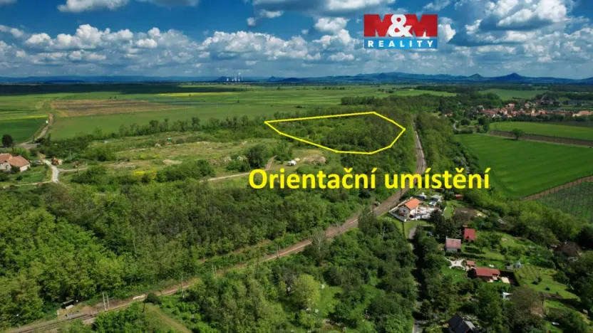 Pronájem komerčního pozemku, Postoloprty - Dolejší Hůrky, 21999 m2