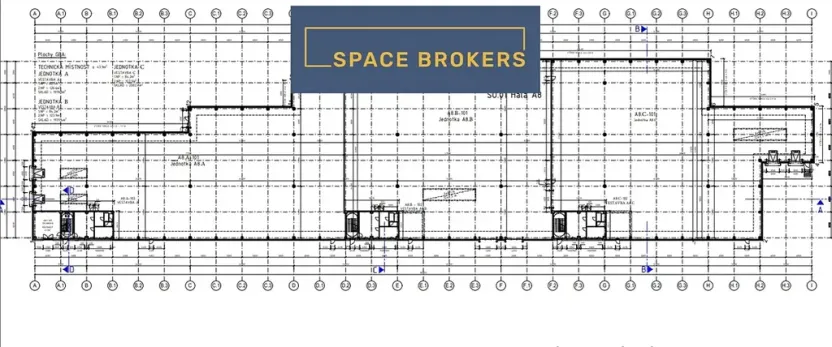 Pronájem skladu, Tuchoměřice, 1939 m2