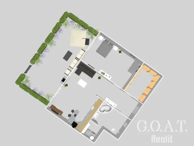 Prodej bytu 2+kk, Vochov, 50 m2