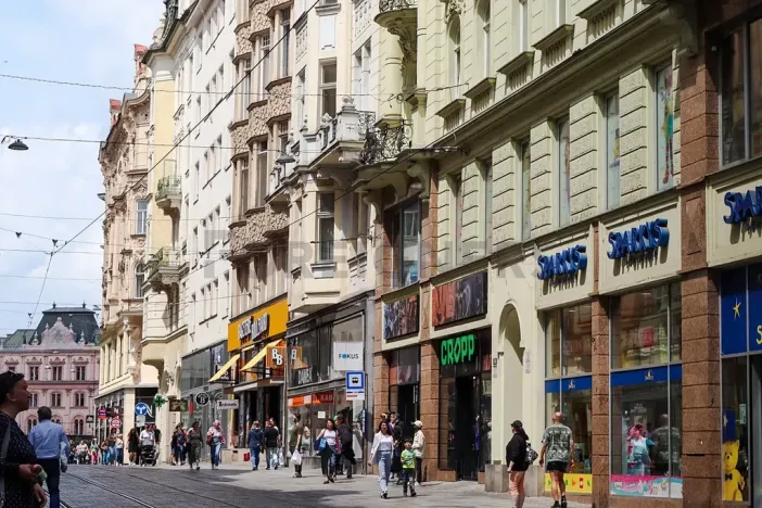 Pronájem bytu 2+kk, Brno, Masarykova, 62 m2