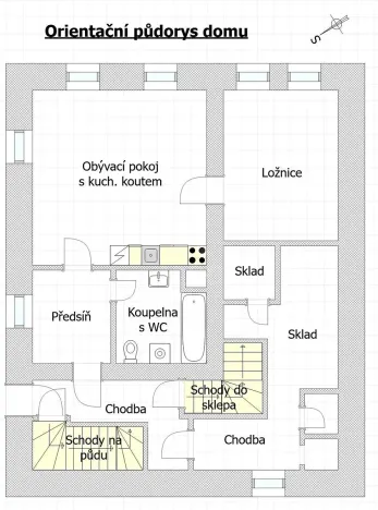 Prodej rodinného domu, Kamenice nad Lipou, Dobšova, 87 m2