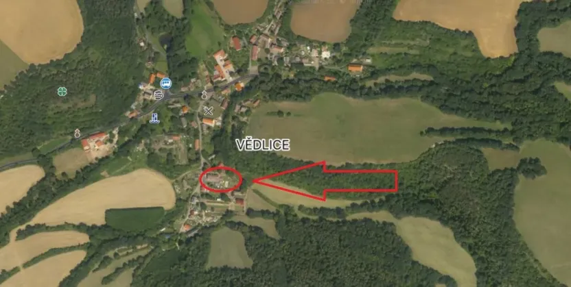 Prodej rodinného domu, Úštěk - Vědlice, 460 m2