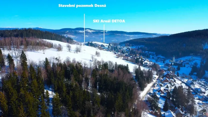 Prodej pozemku, Desná - Desná I, Údolní, 1668 m2