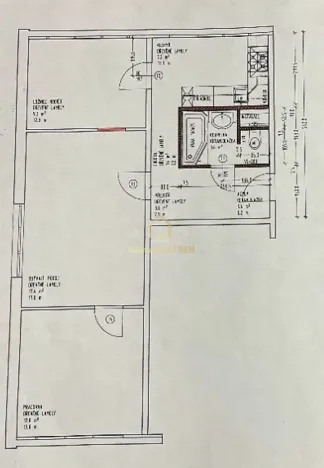 Pronájem bytu 3+1, Ostrava, Petra Křičky, 59 m2