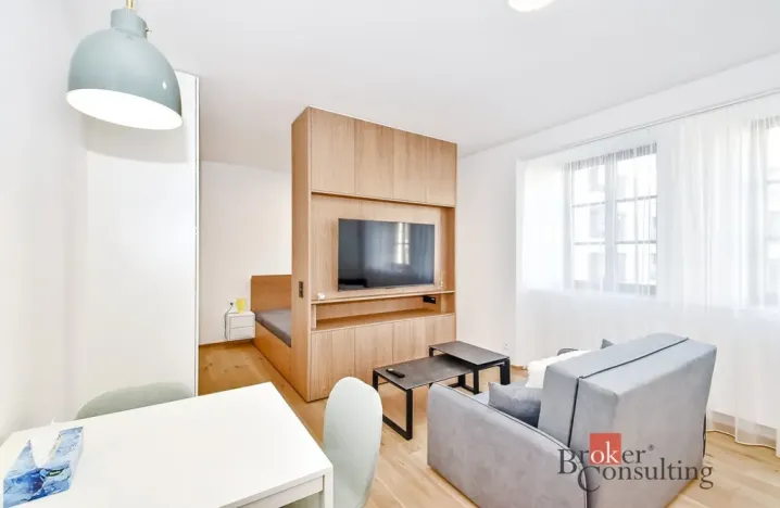 Pronájem bytu 1+kk, Praha - Nusle, Vrtbova, 36 m2