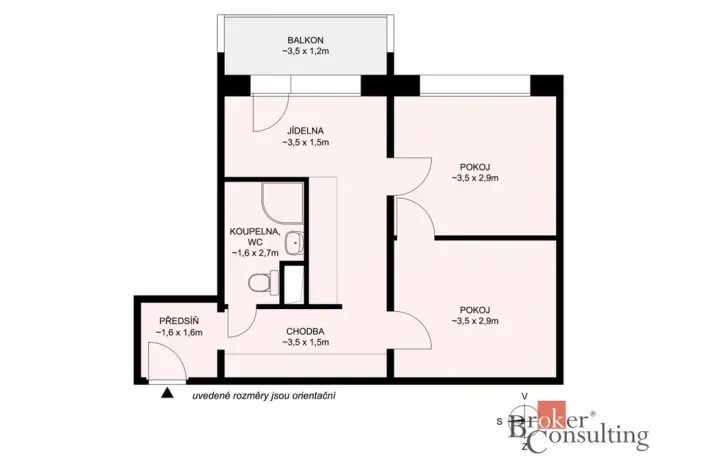 Prodej bytu 1+1, České Budějovice - České Budějovice 2, Vodňanská, 43 m2