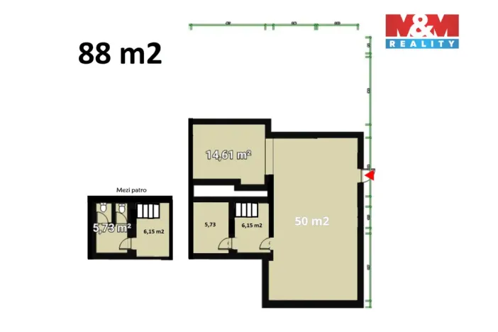 Pronájem obchodního prostoru, Plzeň - Vnitřní Město, Solní, 88 m2