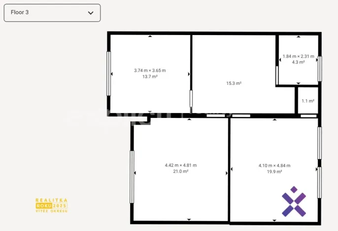 Prodej rodinného domu, Zlín, Družstevníků, 180 m2