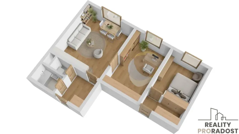 Prodej bytu 2+kk, Opava - Kateřinky, Na Pastvisku, 51 m2