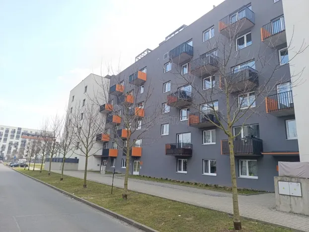 Pronájem bytu 1+kk, Praha - Vysočany, Strnadových, 34 m2