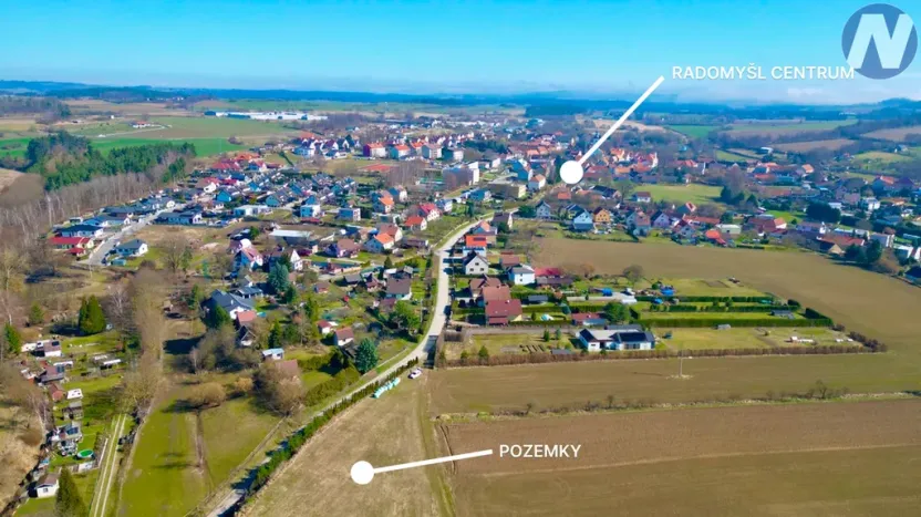 Prodej pozemku pro bydlení, Radomyšl, 1229 m2