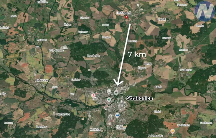 Prodej pozemku pro bydlení, Radomyšl, 1229 m2