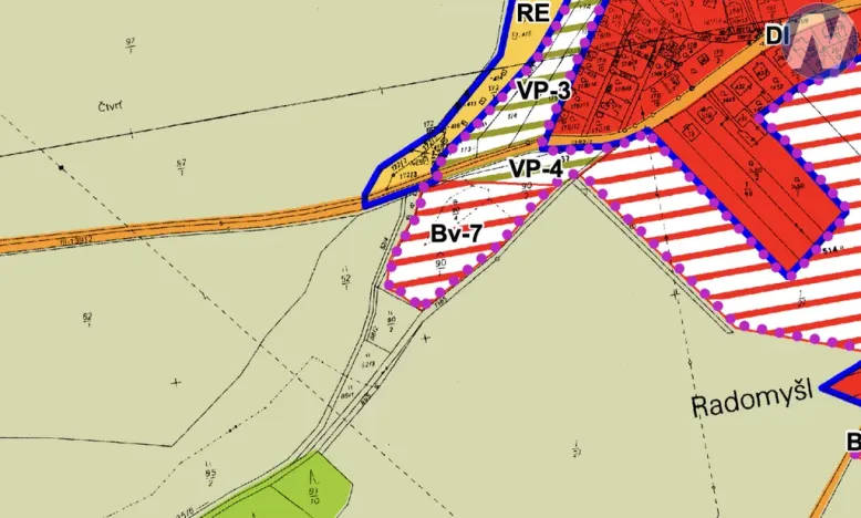 Prodej pozemku pro bydlení, Radomyšl, 1229 m2