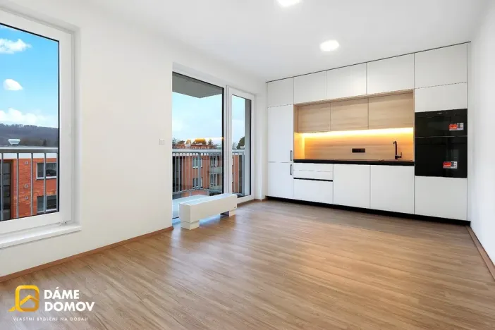 Pronájem bytu 2+kk, Otrokovice, Moravní, 44 m2