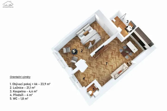 Prodej bytu 2+kk, Praha - Staré Město, Karlova, 55 m2