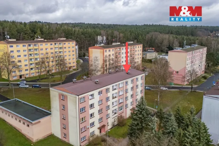 Prodej bytu 2+1, Habartov, Čs. armády, 51 m2