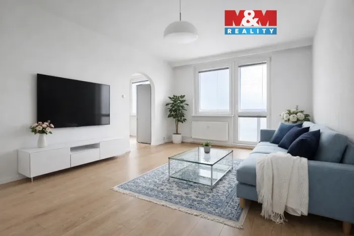 Prodej bytu 3+1, Valašské Meziříčí, Luční, 76 m2