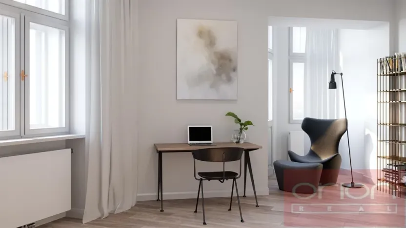 Pronájem bytu 4+kk, Praha - Vinohrady, náměstí Jiřího z Poděbrad, 118 m2