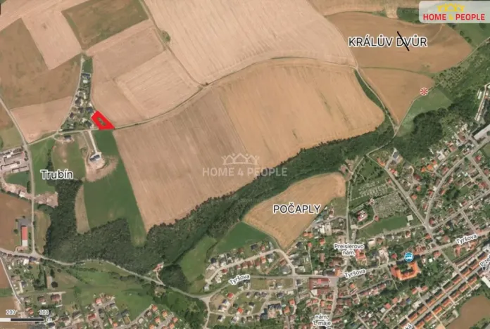 Prodej pozemku pro bydlení, Trubín, Na Višňovce, 1255 m2