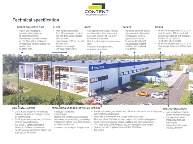 Pronájem výrobních prostor, Zdice, Komenského, 5000 m2