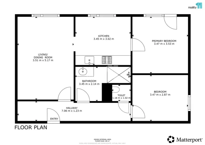 Prodej bytu 3+1, Světlá nad Sázavou, Na Sídlišti, 67 m2