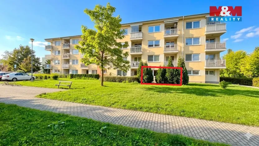 Pronájem bytu 2+kk, Poděbrady - Poděbrady II, Kozinova, 52 m2