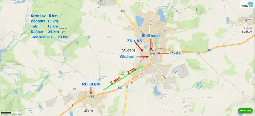 Prodej rodinného domu, Jilem, 95 m2