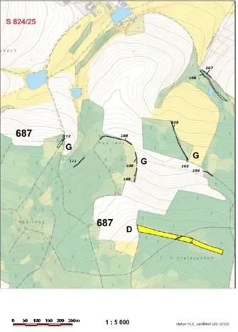 Prodej lesa, Červená Řečice, 1152 m2