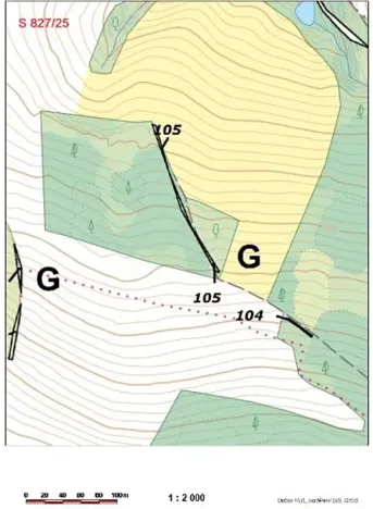 Prodej lesa, Červená Řečice, 326 m2