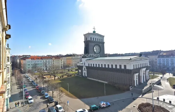 Pronájem bytu 4+kk, Praha - Vinohrady, náměstí Jiřího z Poděbrad, 118 m2