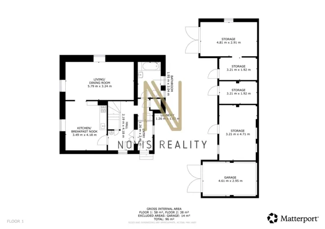 Prodej rodinného domu, Nýrsko, Riegrova, 98 m2