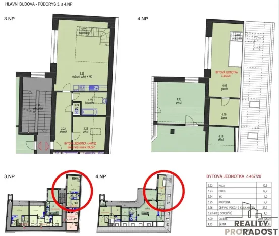 Prodej bytu 3+kk, Brno - Zábrdovice, Cejl, 105 m2