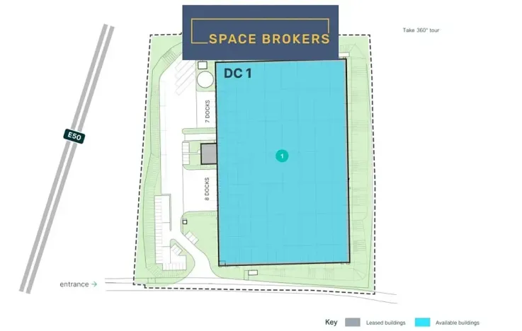 Pronájem skladu, Modletice, 14466 m2