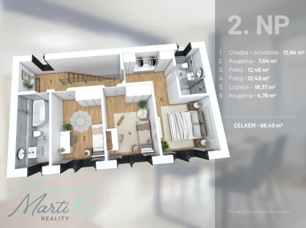 Prodej bytu 4+kk, Úvaly, 5. května, 142 m2