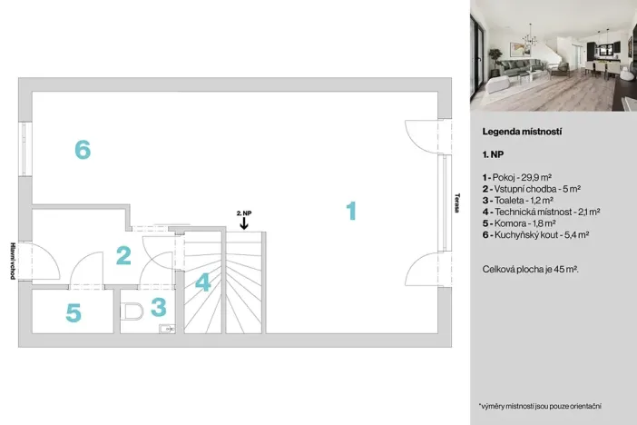 Prodej rodinného domu, Odolena Voda, Školní, 100 m2