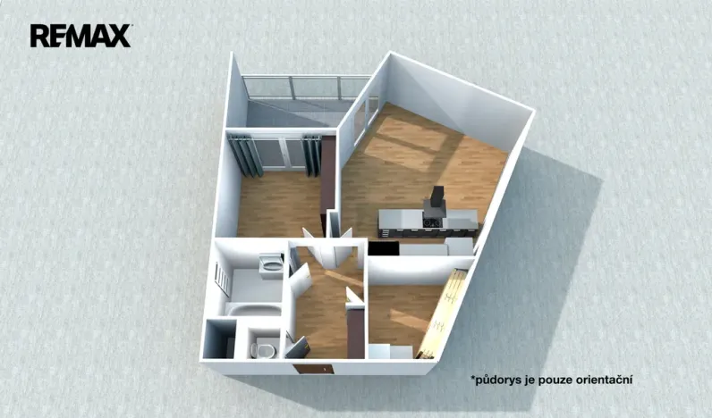 Pronájem bytu 2+kk, Olomouc, Janského, 72 m2