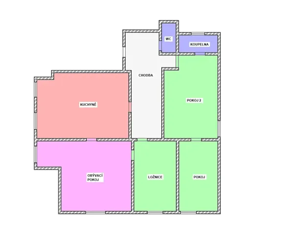 Prodej bytu 4+1, Trutnov, Maxima Gorkého, 105 m2