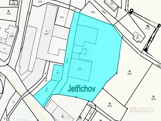 Prodej skladu, Jetřichov, 1100 m2