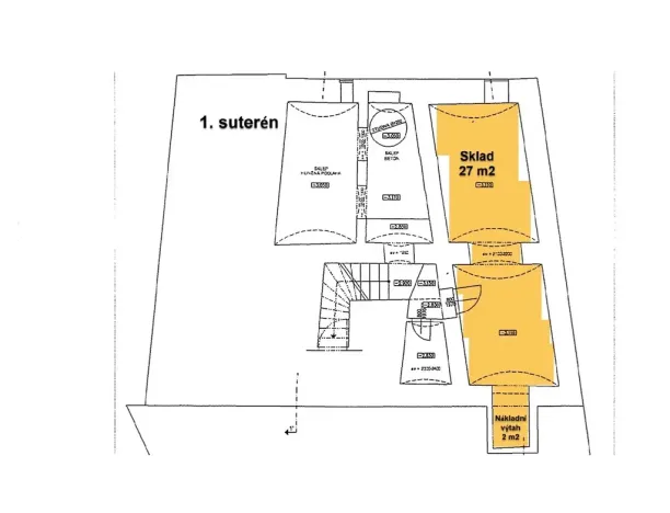 Pronájem obchodního prostoru, Praha - Nusle, Mojmírova, 165 m2