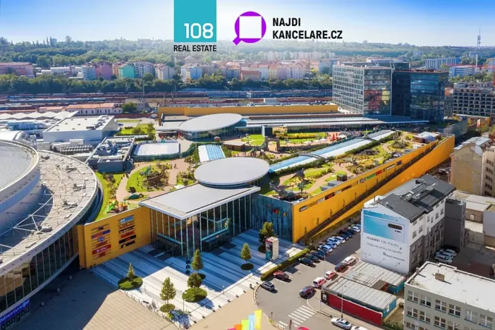 Pronájem kanceláře, Praha - Libeň, Českomoravská, 1391 m2