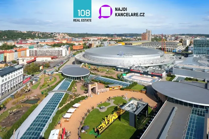 Pronájem kanceláře, Praha - Libeň, Českomoravská, 1391 m2