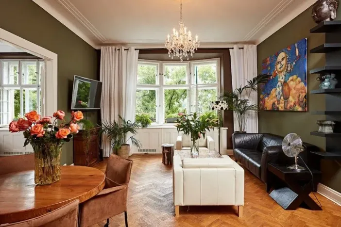 Pronájem bytu 3+1, Praha - Nové Město, Na hrobci, 105 m2