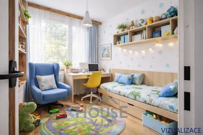 Prodej bytu 3+1, Praha - Střížkov, Rumburská, 55 m2