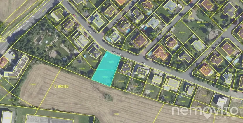 Prodej pozemku pro bydlení, Praha - Ďáblice, Zářijová, 1034 m2