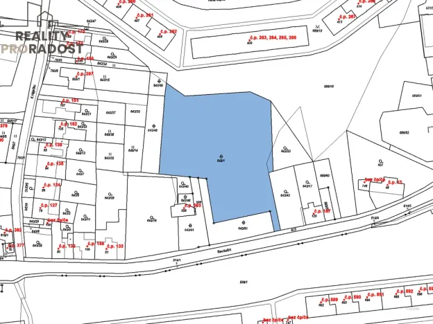 Prodej komerčního pozemku, Krupka, 4600 m2