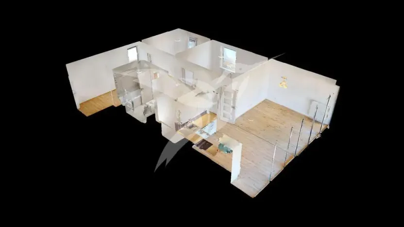 Pronájem bytu 3+kk, Praha - Újezd, Diamantová, 75 m2