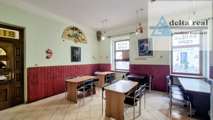 Pronájem restaurace, Šumperk, Hlavní třída, 140 m2