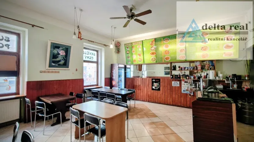 Pronájem restaurace, Šumperk, Hlavní třída, 140 m2