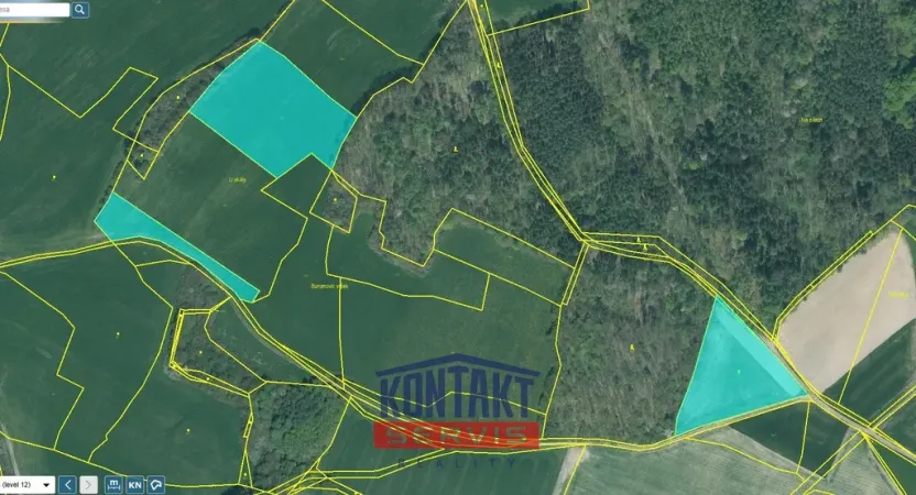 Prodej pole, Příkosice, 19256 m2